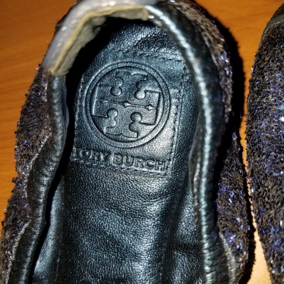 Tory Burch Eddie ballet flat, navy, size 8 - Picture 8 of 8